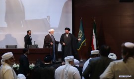تجدید میثاق میهمانان سی و هشتمین کنفرانس وحدت اسلامی با آرمان‌های امام خمینی(ره)