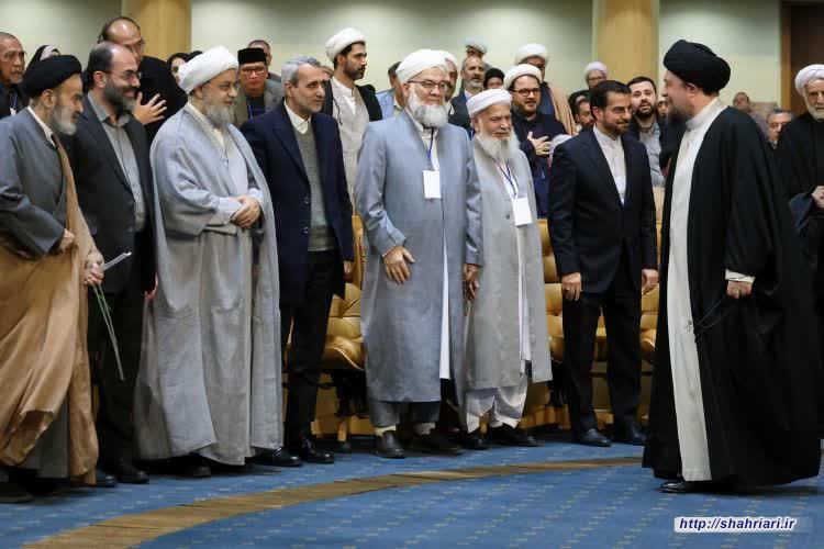 حضور حجت الاسلام والمسلمین دکتر شهریاری دبیرکل مجمع جهانی تقریب مذاهب اسلامی در مراسم نخستین دوره جایزه امام خمینی (ره)