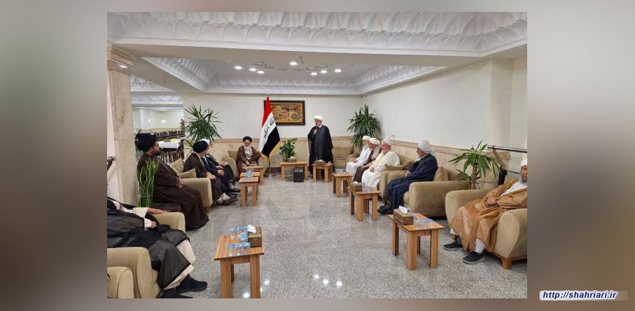 دبیرکل مجمع تقریب با نماینده ولی فقیه در نجف اشرف دیدار و گفت وگو کرد